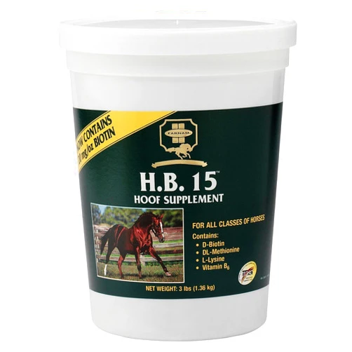 Farnam H.B. 15 Hoof Supplement, 3 lbs