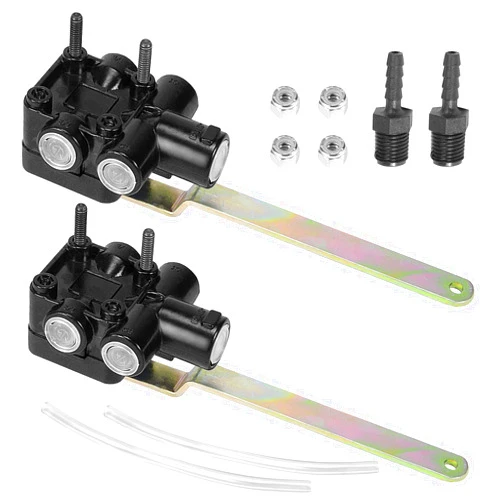 ZIQUN Air Height Leveling Control Valve Compatible with Ford Freightliner Volvo Kenworth 1614318000 XC455A687AA 3188710 52341-Q135 (2PCS)