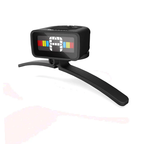 Planet Waves D'Addario Accessories Micro Banjo Tuner - Multi-color display - Digital Tuner - Non Marring Hoop Bracket - Fast & Accurate Tuning - Visual Metronome
