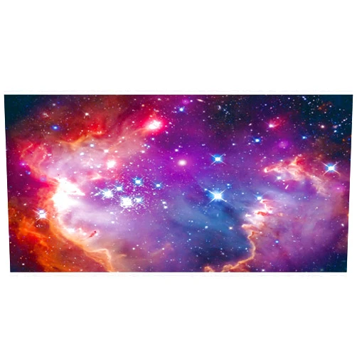 AWERT 36x24 inches Galaxy Aquarium Background Outer Space Stars Sky Fish Tank Background Dreamy Cosmos Universe Nebula Constellation Terrarium Background