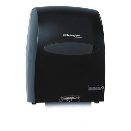 KCC09990 Kimberly-Clark 09990 Sanitouch Hard Roll Towel Disp, 12 63/100w x 10 1/5d x 16 13/100h, Smoke