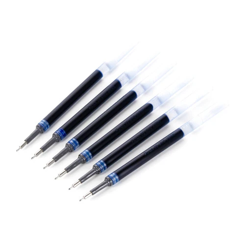 Pentel Refill Ink - for EnerGel Gel Pen, 0.5mm Needle Tip, Fine, Blue Ink, Pack of 6 Refills