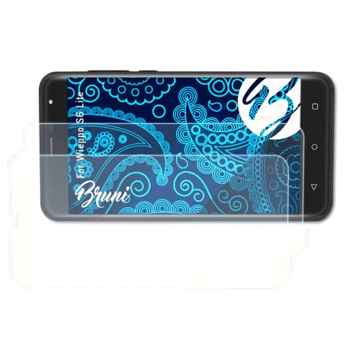 Bruni Screen Protector compatible with Wieppo S6 Lite Protector Film, crystal clear Protective Film (2X)