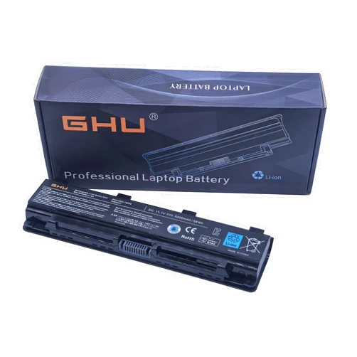 GHU New Replacement Laptop Battery 58 WH PA5109U-1BRS Compatible with Toshiba Satellite PABAS271 PABAS272 PABAS273 C855 C855D L855 L875 P855 P875 S855 S875 PA5110U-1BRS PA5108U-1BRS C55-A