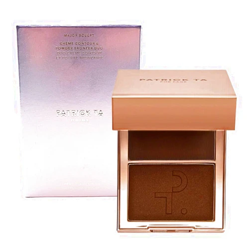 PATRICK TA Major Sculpt Crème Contour & Powder Bronzer Duo She's Chiseled