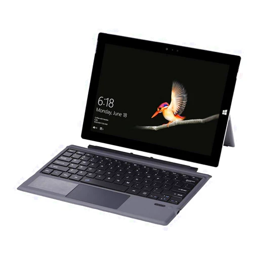 Gracemind Bluetooth 5.3 Wireless Magnetic Keyboard with Touchpad for Microsoft Surface Pro 4/5/6/7/7+ Portable Tablet Flip Stand Built in Battery Type C Charging Keyboard