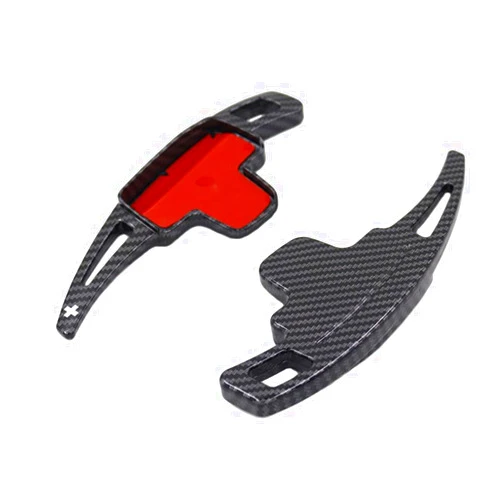 GZYF Steering Wheel Shift Extension Paddle Shifter Cover Carbon Fiber Black ABS For Mercedes Benz A/B/C/E/M/R/CLA/CLS/GL/SLK Class 2011-2017