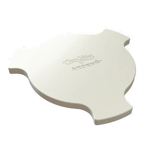 Char-Griller 6201 AKORN Kamado Grill Smokin' Stone, Ivory