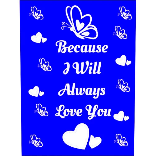 By Connie Dixon (Author) Because I Will Always Love You: End of Life Planner Large Print
