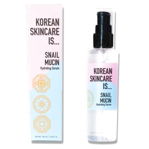 Elizabeth Mott - Korean skincare Is Snail Mucin - Deep Moisture Hydrating Face Serum for Clear Skin with 97% Snail Secretion Filtrate, Combats Dull Skin & Fine Lines, Cruelty-Free Formula,100ml