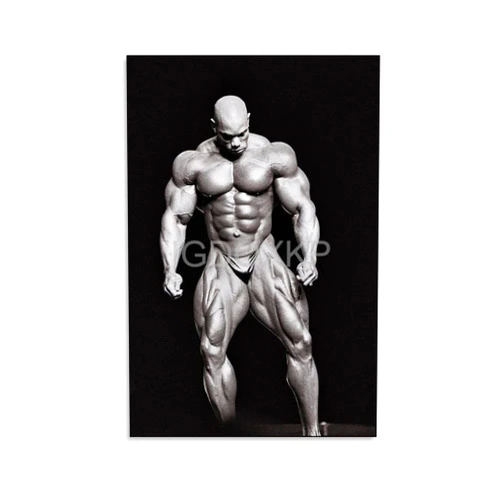 ACSGQR Flex Wheeler Bodybuilder Poster Gym Room Decoration Poster2 Canvas Poster Wall Art Decor Print Picture Paintings for Living Room Bedroom Decoration Unframe-style 12x18inch(30x45cm)