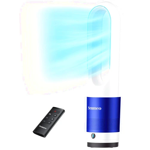 Senmeo Bladeless Fan for Bedroom, 22