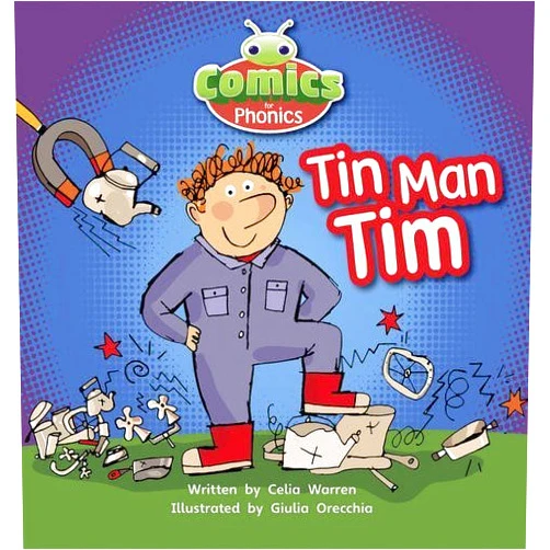 By Celia Warren (Author) Comics for Phonics Tin-man Tim Pink A Sets 1-2 (BUG CLUB) by Warren, Ms Celia (2012) Paperback