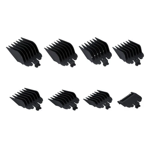 FANBODTA 8 Pcs Professional Hair Clipper Combs Guides, Wahl Replacement Guards Set #3171-400 – 1/8” to 1” Fits Most Size Wahl Clippers/Trimmers