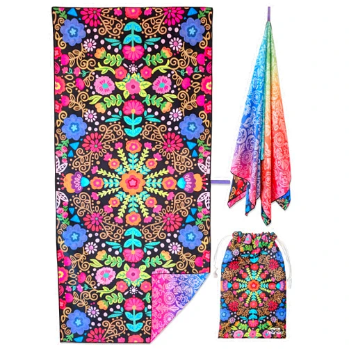 MintiMango Microfiber Beach Towel Oversized 71X32