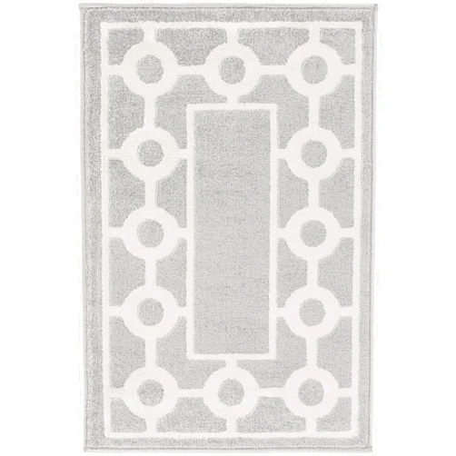 Surya Horizon HRZ-1062 Machine Made Solids and Borders Area Rug, 5-Feet 3-Inch by 7-Feet 3-Inch