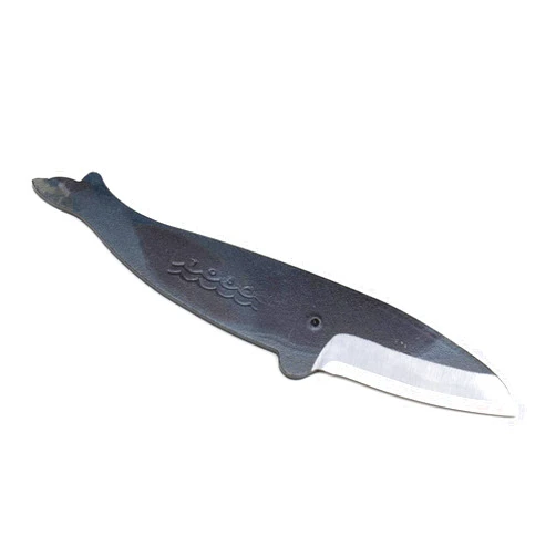 Yoshihiro Shiroko High Carbon Steel Kurouchi KUJIRA Whale Japanese Utility Knife (Type E) Made in Japan
