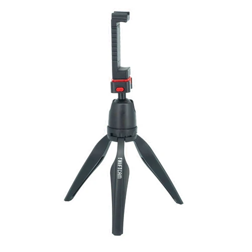 ShiftCam TravelPod Mini | Lightweight Versatile Tripod and Hand Grip | Add Stability to Content Creation On-The-go | Adjustable Height Settings | ProGrip Accessory