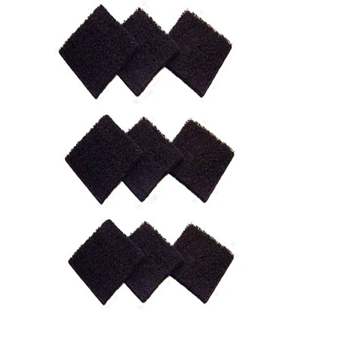 CFS – Pack of 9, Universal Cut-to-Fit Carbon Activated Pre-Filter Pads Compatible with Exaco ECO 2500 Models – Fresh & Filtered Air for Indoor – Charcoal Air Filter Sheet – 3