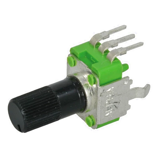Taiwan Alpha RV09AF-40-20K-A2K 9mm Audio Taper Potentiometer 2K Ohm 50mW 20% 20mm Long Knurled Shaft