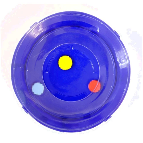 Aimoly Stadium Battle Arena for Battle Tops Game, Compatible with Bey X Toys (Gblue)