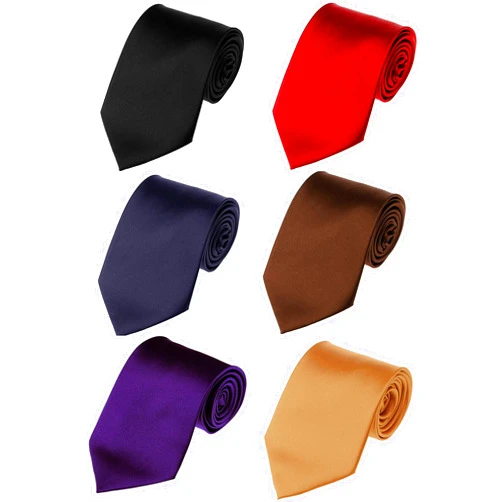 WeiShang Lot 6 PCS Classic Men's Silk Tie Necktie Woven JACQUARD Neck Ties