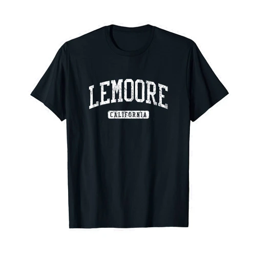 Lemoore California T-shirts & Tees Lemoore CA J03 Vintage Athletic Sports Design T-Shirt