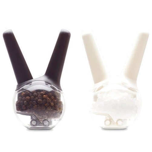 Chef'n Mini Magnetic Salt and Pepper Grinder Set