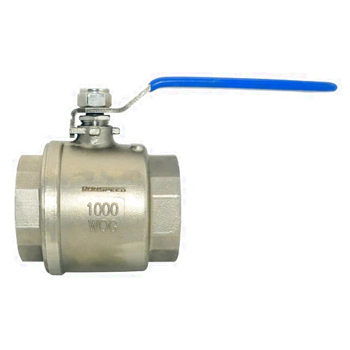 DAN SPEED NPT Female 316 Stainless Steel Full Port Ball Valve WOG1000(2 Inch)