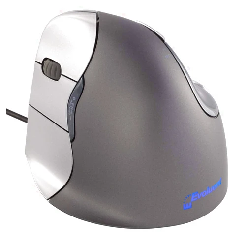 Evoluent VM4L VerticalMouse 4 Left Hand Ergonomic Mouse with Wired USB Connection (Regular Size)