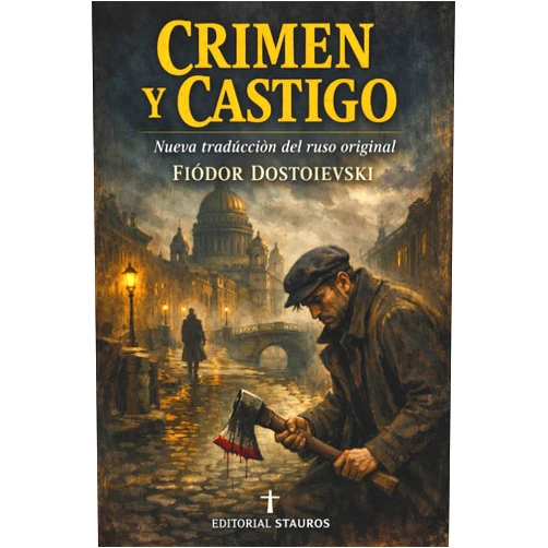 Fiódor Dostoievski,Editorial Stauros,Carlos M. Larroque Crimen y castigo: Nueva traducción del ruso original (Spanish Edition)