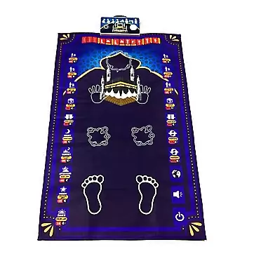 jiaohaowei Interactive Smart Prayer Mats for Kids Muslim Soft Islamic Cartoon Prayer Mat Muslim Prayer Mat Salah Best Ramadan Gift for Boys Girls