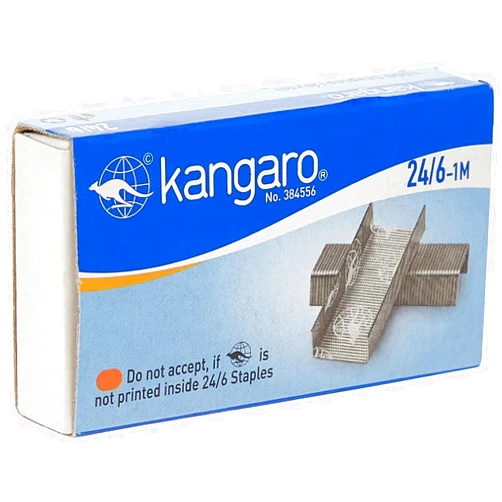 Kangaro KA24/61 M No. 24/6 Staples – Pack of 1000