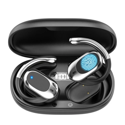 Diujzld Real Time Language Translator Earbuds, AI Language Translator Earphone 3-in-1 Accents & Long Battery Life Translation Earbuds TWS 144 Languages & 8 Offline for Travel Business, Black