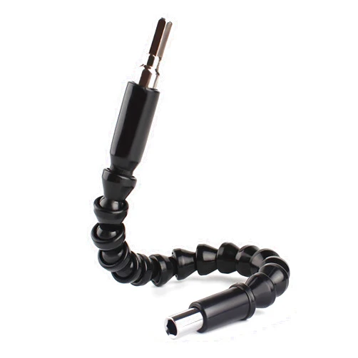 XFTOPSE Super Bit Flexible Shaft, Universal Flexible Shaft Bits Shaft Drill for Bits, Ergonomic Design Super Bit Bendable,Used In Computer Cases, Electrical Cabinets, Furniture