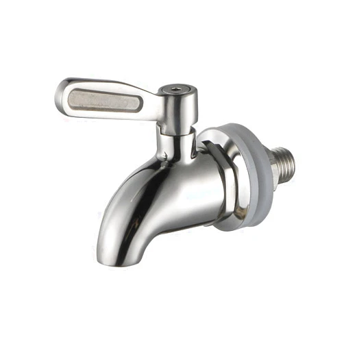 Stainless Works SSS012 Stainless Steel Beverage Dispenser Replacement Spigot (fits 1/2 inch Opening)