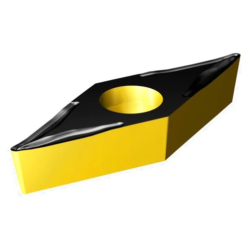 Sandvik Coromant, VBMT 331-UM 4325, CoroTurn 107 Insert for Turning, Carbide, Diamond 35°, Neutral Cut, 4325 Grade, Ti(C,N)+Al2O3+TiN, Inveio™ Coating Technology (Pack of 10)