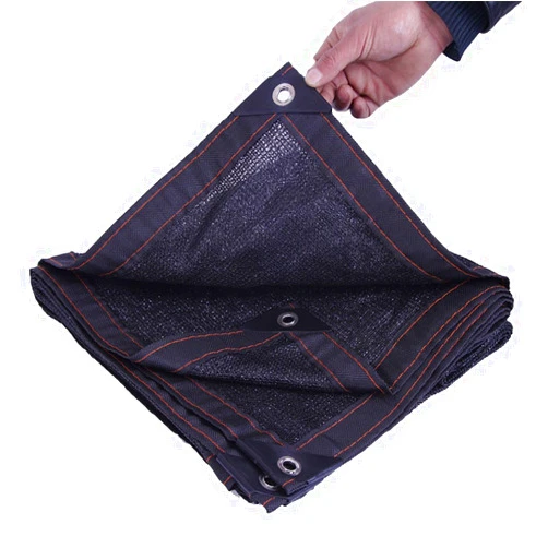 LIANGLIANG-fang shai wang LIANGLIANG Sunblock Shade Cloth Shading Breathable Wear Resistant Durable Succulents Multipurpose Floral Protective Awning with Metal Hole Polyethylene, 23 Size (Color : Black, Size : 2x2m)