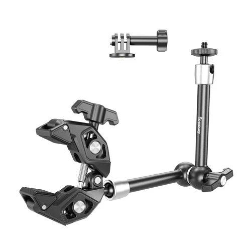 SMALLRIG Magic Arm Clamp Kit, Camera Mount Articulating Friction Arm w Super Clamp, w 1/4