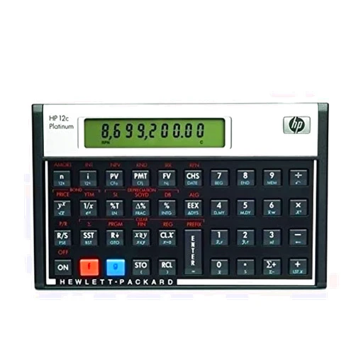 HP Hewlett-Packard 12C 12c Financial Calculator 10-Digit LCD