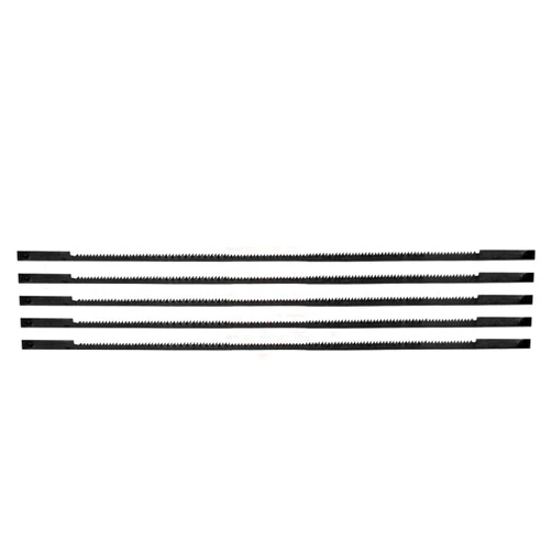 DONGGUA Scroll Saw Blade Set 6-1/2 Inch Pin End Coping for Wood Plastic Cutting Woodworking Power Tools 1~40PCS 24TPI (Color : JT-65CP24-5PCS)