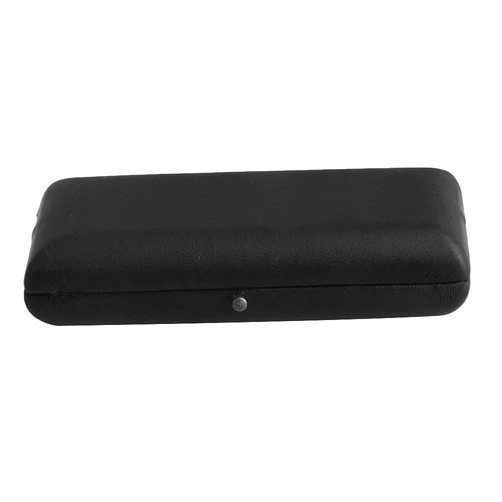 Bstinay Black Wooden & PU Leather Oboe Reed Case Holder Storage Box for 3pcs Oboe Reeds
