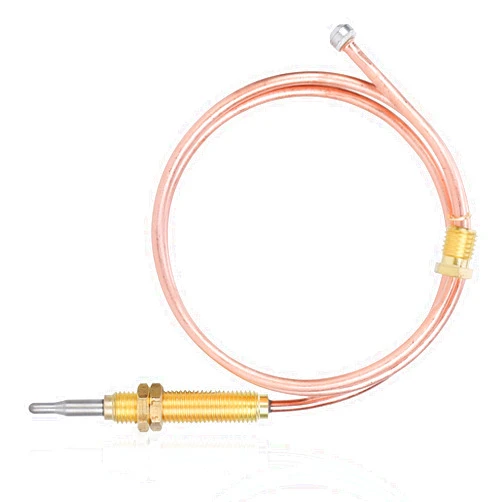 HERCHR Universal Gas Thermocouple, M8x1 End Nut and Head Tip Thermocouple Sensor 24
