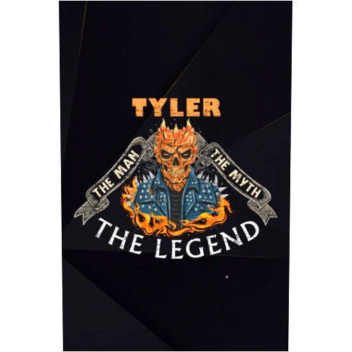 TYLER Gifts for Sister Archery Training Book - TYLER The Man The Myth The Legend Quote First Name Quote: Log Book, Tracker, Chart, Diary, Record Book for Archery Training, ... Gift for Archer, Archery Lovers,Daily Journal