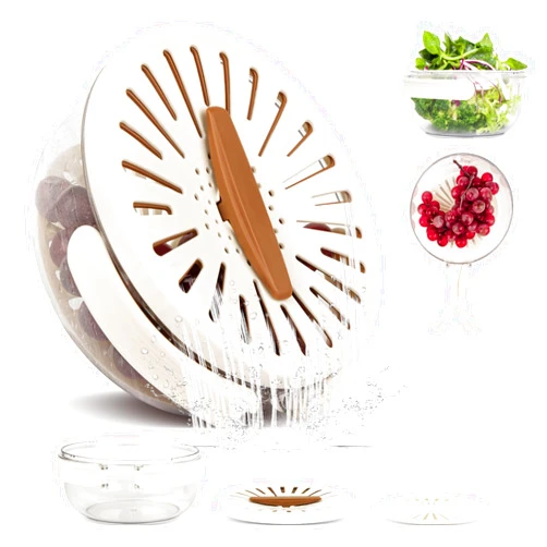Keledz Kitchen Colanders Bowl, Small Plastic Food Strainers with Lid, Colander Draining Basket with Handle, Fruit Cleaning Bowl for Salad Mixing, Fruit Washing, Vegetable Draining, Food Storage for Fridge