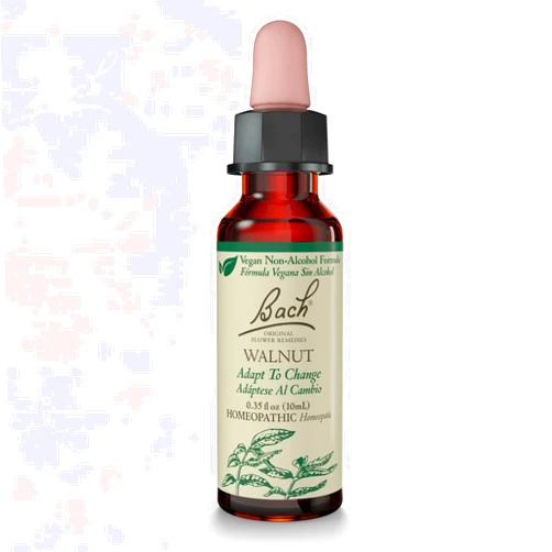Bach Flower Remedies Bach Original Flower Remedies, Walnut (Non-Alcohol Formula) - Adapt to Change - Natural Homeopathic Flower Essence for Emotional Balance - Vegan, Gluten Free, Sugar Free - 10mL Dropper