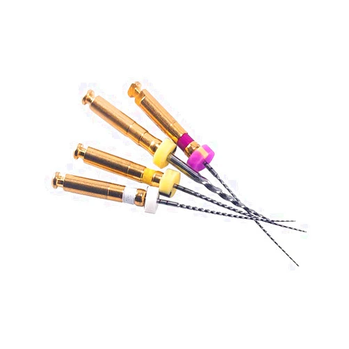 Easyinsmile Endodontic X-PATH NITI Engine Files Dental Endo Rotary Files for Root Canal Motor (21MM-4pcs, Assorted)
