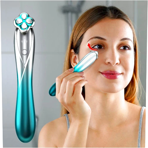JUUPLE Microcurrent Facial Device, Eyes Skin Tightening, Anti Aging Device, Eye Bags, Eye Puffiness
