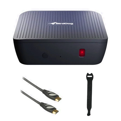 BirdDog Play 4K NDI Player Bundle with Pearstone HDMI Cable and Fastener Straps