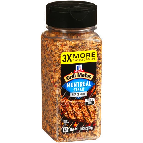 McCormick Grill Mates Montreal Steak Seasoning, 11.62 oz